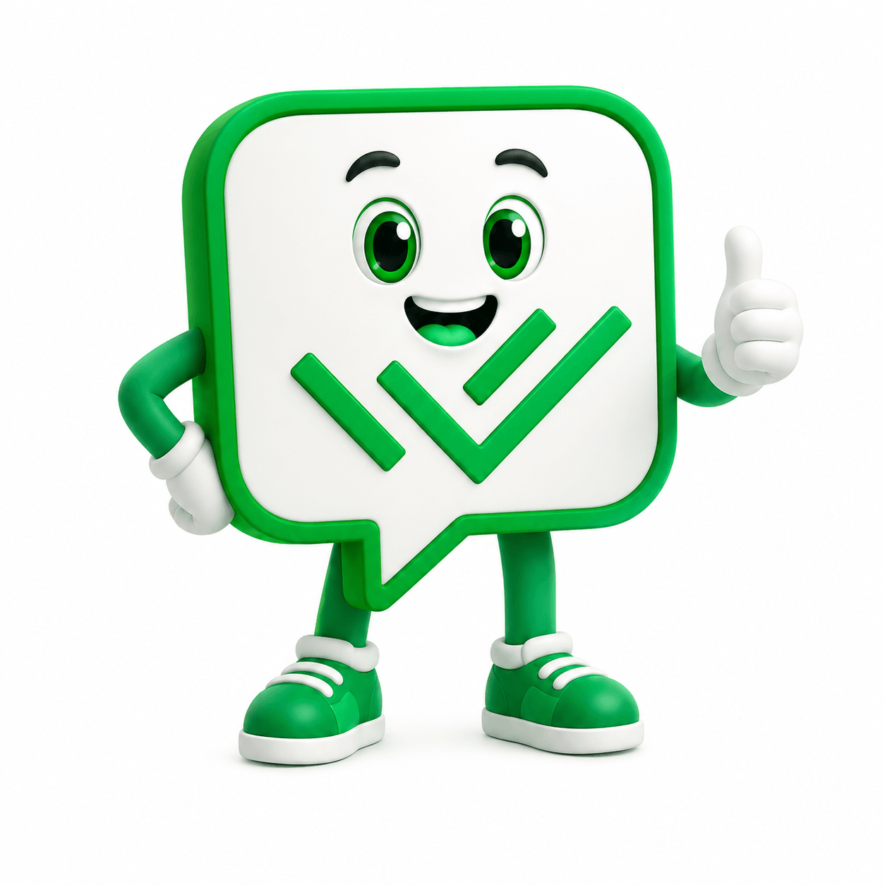 TickTwice mascot giving a thumbs-up